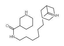 N-[6-(piperidine-3-carbonylamino)hexyl]piperidine-3-carboxamide结构式