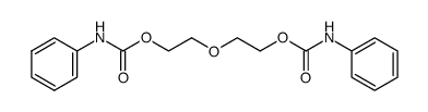 bis-(2-phenylcarbamoyloxy-ethyl)-ether Structure