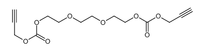 2-[2-(2-prop-2-ynoxycarbonyloxyethoxy)ethoxy]ethyl prop-2-ynyl carbonate结构式