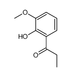 1-(2-hydroxy-3-methoxyphenyl)propan-1-one Structure