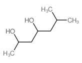 2,4-Heptanediol,6-methyl- Structure