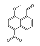 8-methoxy-5-nitronaphthalene-1-carbaldehyde结构式