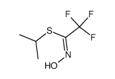 S-2-Propyl (Z)-2,2,2-trifluoro-N-hydroxythioacetimidate Structure