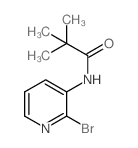 N-(2-Bromopyridin-3-yl)pivalamide structure