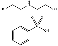 Benzenesulfonic acid, 4-C10-13-sec-alkyl derivs., compds. with diethanolamine结构式