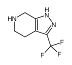 4,5,6,7-Tetrahydro-3-(trifluoromethyl)-1H-pyrazolo[3,4-c]pyridine图片