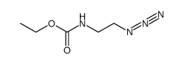 (2-azido-ethyl)-carbamic acid ethyl ester结构式