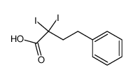 2,2-diiodo-4-phenyl-butyric acid Structure