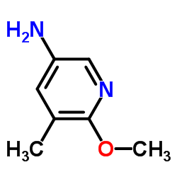 6-Methoxy-5-methyl-3-pyridinamine structure