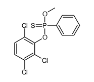 methoxy-phenyl-sulfanylidene-(2,3,6-trichlorophenoxy)-λ5-phosphane Structure