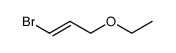 1-bromo-3-ethoxy-1-propene Structure