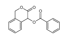 (3-oxo-1,4-dihydroisochromen-4-yl) benzoate结构式