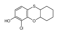 (5aR,9aR)-4-chloro-5a,6,7,8,9,9a-hexahydrophenoxathiin-3-ol Structure