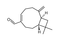 (4E)-isocaryophyllen-14-al Structure