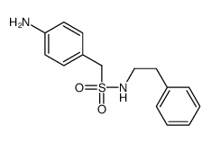 1-(4-aminophenyl)-N-(2-phenylethyl)methanesulfonamide Structure