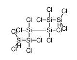 dichloro-[dichloro-[dichloro-[dichloro(dichlorosilyl)silyl]silyl]silyl]-dichlorosilylsilane Structure