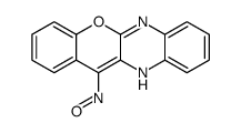 12-nitroso-11H-chromeno[3,2-b]quinoxaline结构式