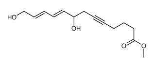 methyl 8,13-dihydroxytrideca-9,11-dien-5-ynoate Structure