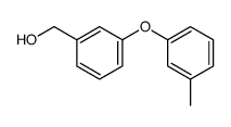 [3-(3-methylphenoxy)phenyl]methanol结构式