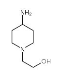 4-AMINO-1-PIPERIDINE-ETHANOL structure