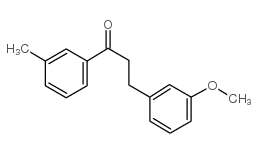 3-(3-METHOXYPHENYL)-3'-METHYLPROPIOPHENONE结构式
