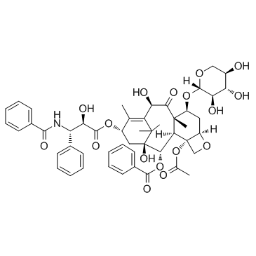 10-Deacetyl-7-xylosyl paclitaxel Structure