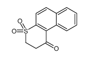 4,4-dioxo-2,3-dihydrobenzo[f]thiochromen-1-one Structure