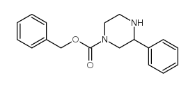 benzyl 3-phenylpiperazine-1-carboxylate Structure