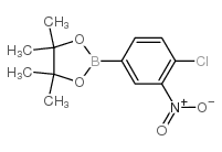 4-Chloro-3-Nitrobenzeneboronic Acid Pinacol Ester structure