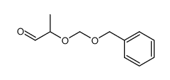 O-<(Benzyloxy)methyl>lactaldehyde结构式