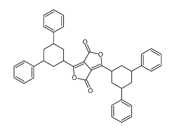 1,4-bis(3,5-diphenylcyclohexyl)furo[3,4-c]furan-3,6-dione Structure