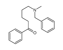 5-[benzyl(methyl)amino]-1-phenylpentan-1-one Structure