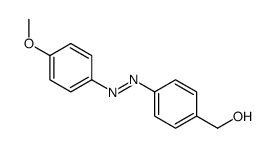 [4-[(4-methoxyphenyl)diazenyl]phenyl]methanol Structure