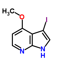 3-碘-4-甲氧基-1H-吡咯并[2,3-b]吡啶图片