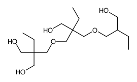 2-ethyl-2-[[2-(hydroxymethyl)-2-[[2-(hydroxymethyl)butoxy]methyl]butoxy]methyl]propane-1,3-diol Structure