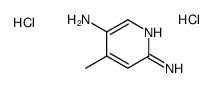 4-methylpyridine-2,5-diamine dihydrochloride Structure