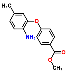 Methyl 4-(2-amino-5-methylphenoxy)benzoate Structure