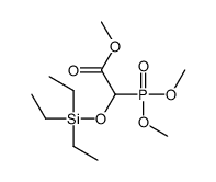 methyl 2-dimethoxyphosphoryl-2-triethylsilyloxyacetate Structure