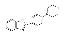 2-(4-Morpholin-4-yl-phenyl)-benzothiazole结构式