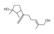 (1R,2S,3R)-3-[(5E)-7-hydroxy-6-methylhepta-1,5-dien-2-yl]-1,2-dimethylcyclopentan-1-ol Structure