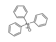 triphenylarsane [18O]oxide Structure