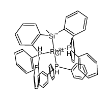 [(κ3-(2-Ph2PC6H4)2SiMe)RhHCl(PPh3)]结构式
