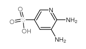 5,6-Diaminopyridine-3-sulfonic acid structure
