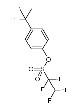 4-tert-butylphenyl 1,1,2,2-tetrafluoroethanesulfonate结构式