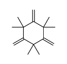 1,1,3,3,5,5-hexamethyl-2,4,6-trimethylidenecyclohexane结构式