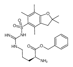 Nα-Fmoc-N(G)-(2,2,4,6,7-pentamethyldihydrobenzofuran-5-sulfonyl)-L-arginine benzyl ester图片
