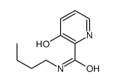N-butyl-3-hydroxypyridine-2-carboxamide结构式