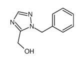 (2-苄基-2H-[1,2,4]噻唑-3-基)-甲醇结构式