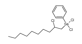 dichloro(2-chlorodecyl)(phenyl)-l4-selane Structure