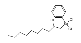 dichloro(2-chlorodecyl)(phenyl)-l4-selane结构式